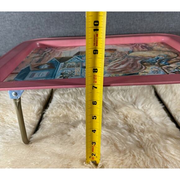 Vintage Angela Trotta Thomas Art Doll House Metal Tray - Picture 7 of 7